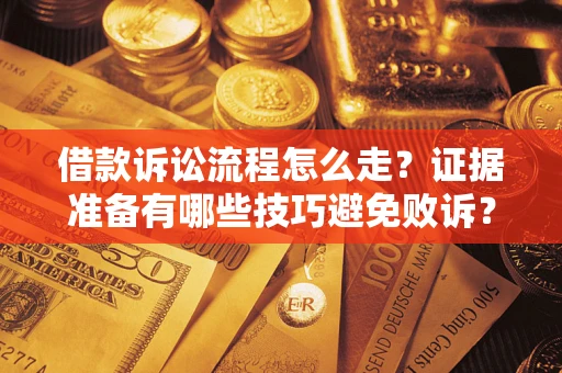 济南借款诉讼流程怎么走？证据准备有哪些技巧避免败诉？