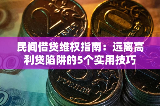 济南民间借贷维权指南：远离高利贷陷阱的5个实用技巧