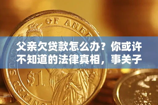 济南父亲欠贷款怎么办？你或许不知道的法律真相，事关子女未来