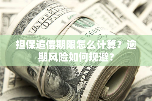 济南担保追偿期限怎么计算？逾期风险如何规避？