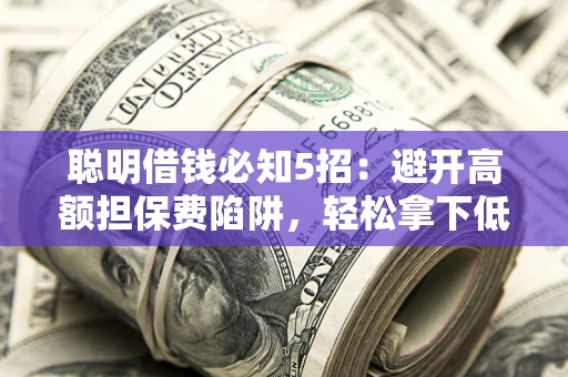 济南聪明借钱必知5招：避开高额担保费陷阱，轻松拿下低息贷款